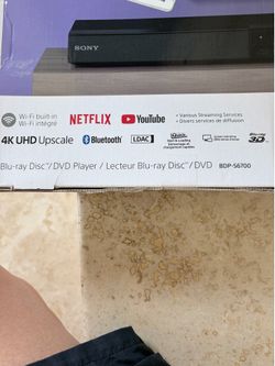 ony BDP-S6700 4K Upscaling Blu-ray Player - Black