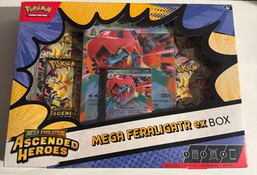 Ascended Hero Mega Feraligater EX Box