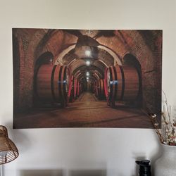 Barrel Canvas Painting