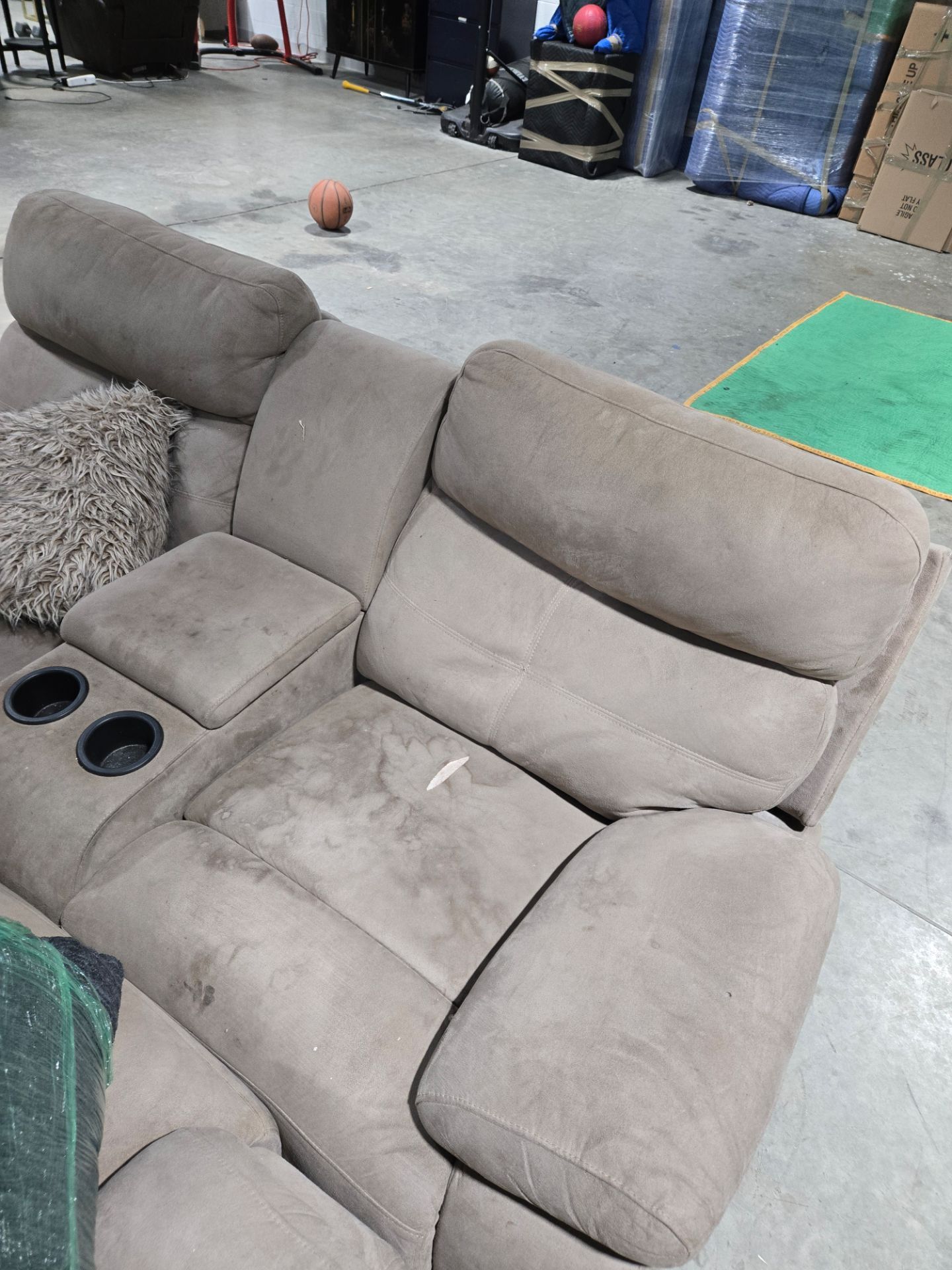 Loveseat and Recliner