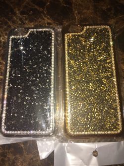 iPhone 6 Crystal Case Gold or Black