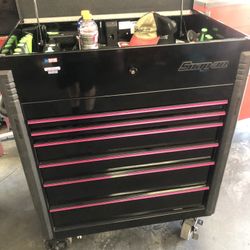 Snap on tool box