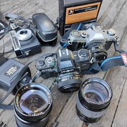 Camera , Lenses, Flash  