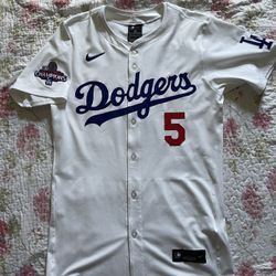 Freddie Freeman Signed Dodgers Jersey 