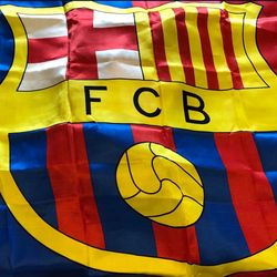 FC Barcelona Flag