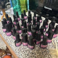 Gel Nail Polishes, Toe Separators And Pedicure Sandals 