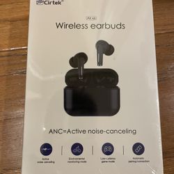 Wireless Earbuds With Charging Case Noise Canceling Transparency Mode
