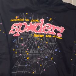 Sp5der Hoodie Large