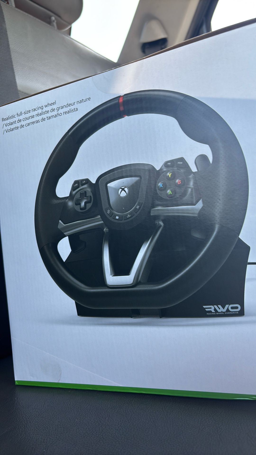 Xbox One Steering Wheel & Pedals