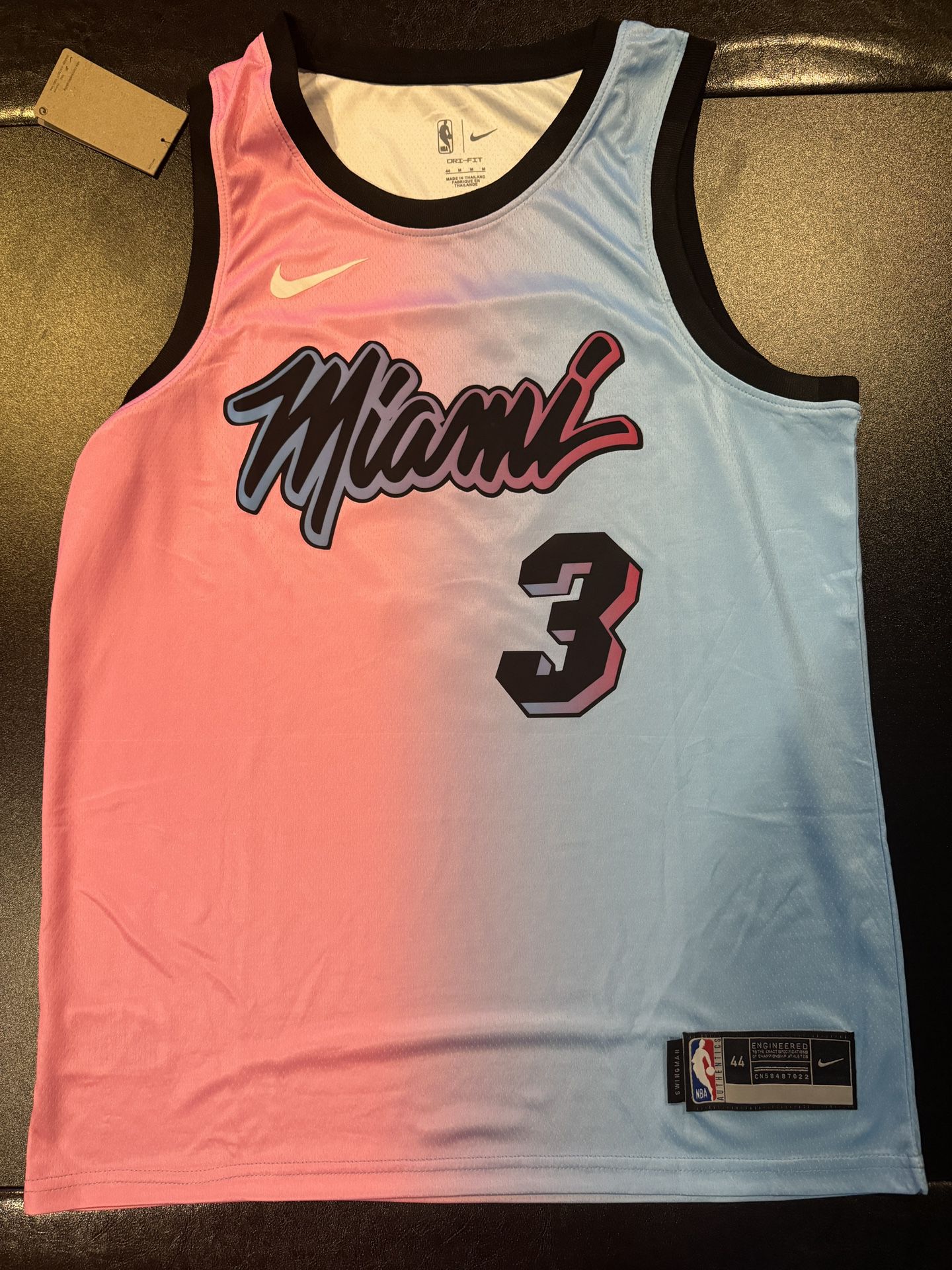 D Wade “Miami Vice” Heat Jersey