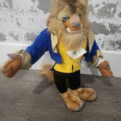 Disney Beauty & Beast - Beast Doll From The 90s