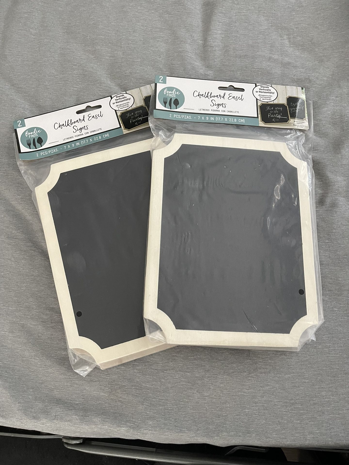 chalkboard easel sign