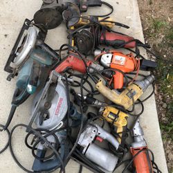 Power Tools Various Brands  $10 - $20