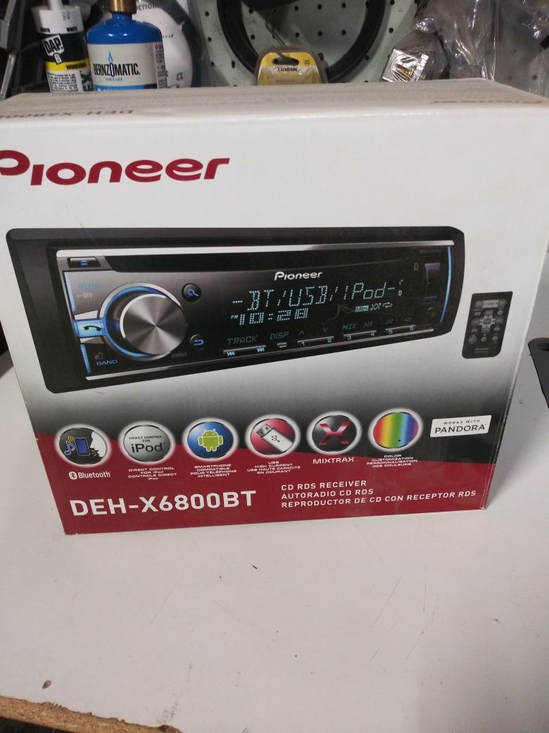 Estereo pioneer bt