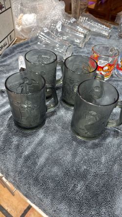 Smoked McDonald’s Coffee Mugs. Full Set If 4