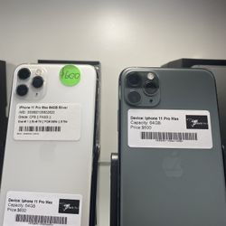 iPhone 11 Pro Max Capacidad 64GB Unlocked (desbloqueado )