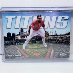 Jose Ramirez Titans Topps 2023 Baseball Card