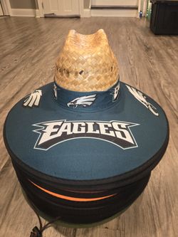 Philadelphia Eagles Straw Hat Sombrero Cap Beach Festival Pool Summer Sports tools Lawn Party Gorra