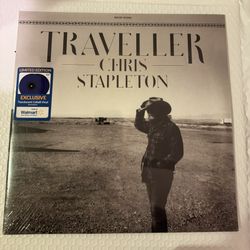 Chris Stapleton Traveller 2 LP Translucent Cobalt Vinyl Walmart Ex New Sealed