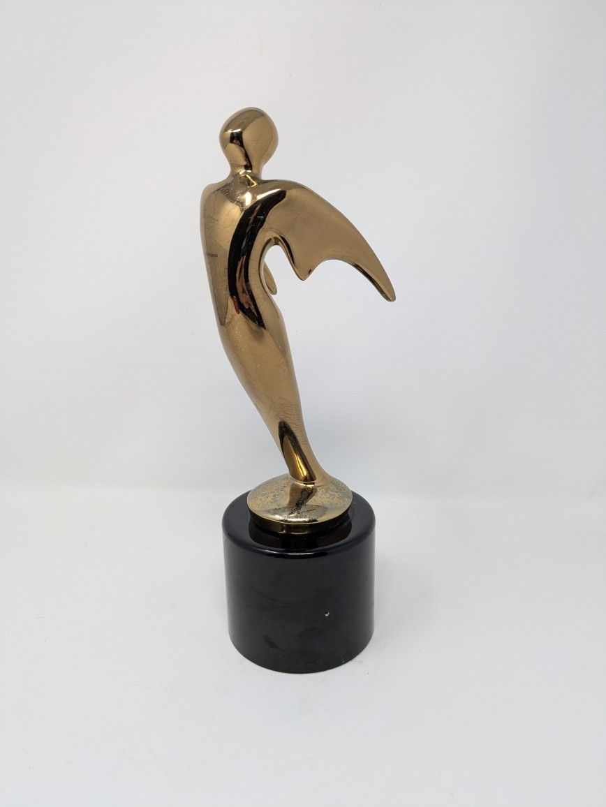 Vintage Authentic Television "Telly Award" Statue