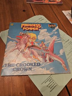 1986 Princess Of Power "The Crooked Crown" Paperback