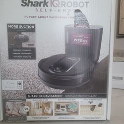 Shark UR100S IQ Robot Vacuum with Self-Empty Base.