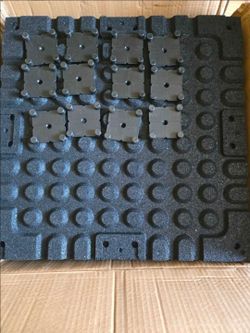1" Thick Rubber Exercise Equipment Mats