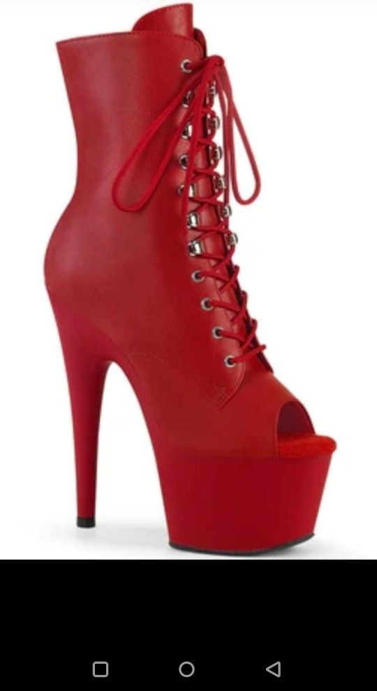 Stilettos Platform Tacones By Pleaser Sexy Than Ever Heels🔥 Size: 5-10 Heel: 7"