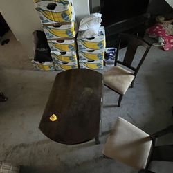 Adjustable Dining Table and Chairs