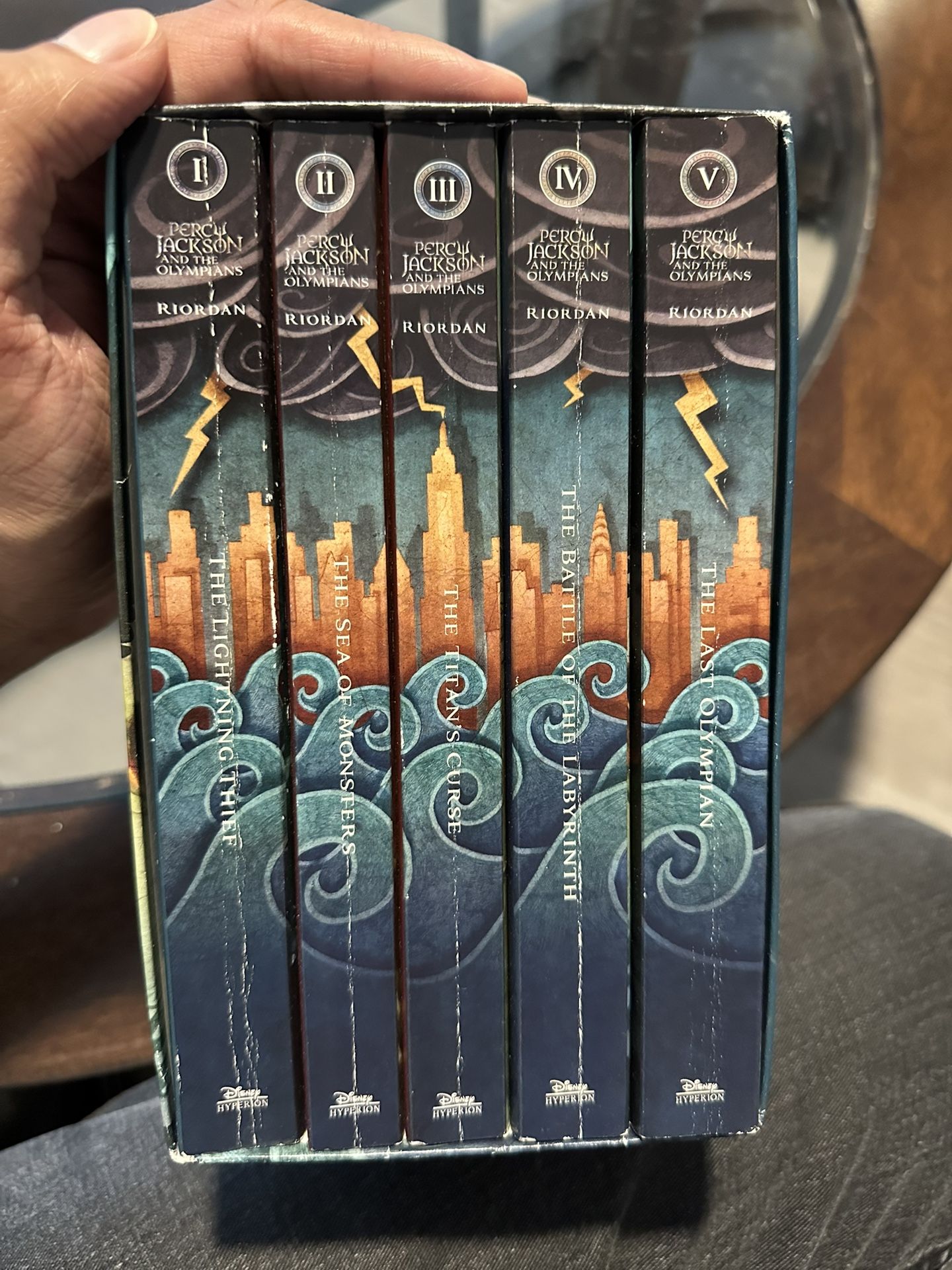 Percy Jackson And The Olympians Full Book Set