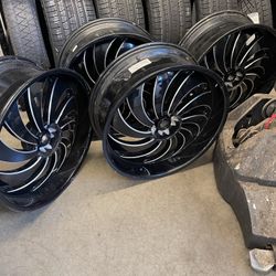 24inch Rims No Tires 