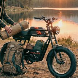 GT33 All-Terrain Cafe Racer Cargo Electric Bike
