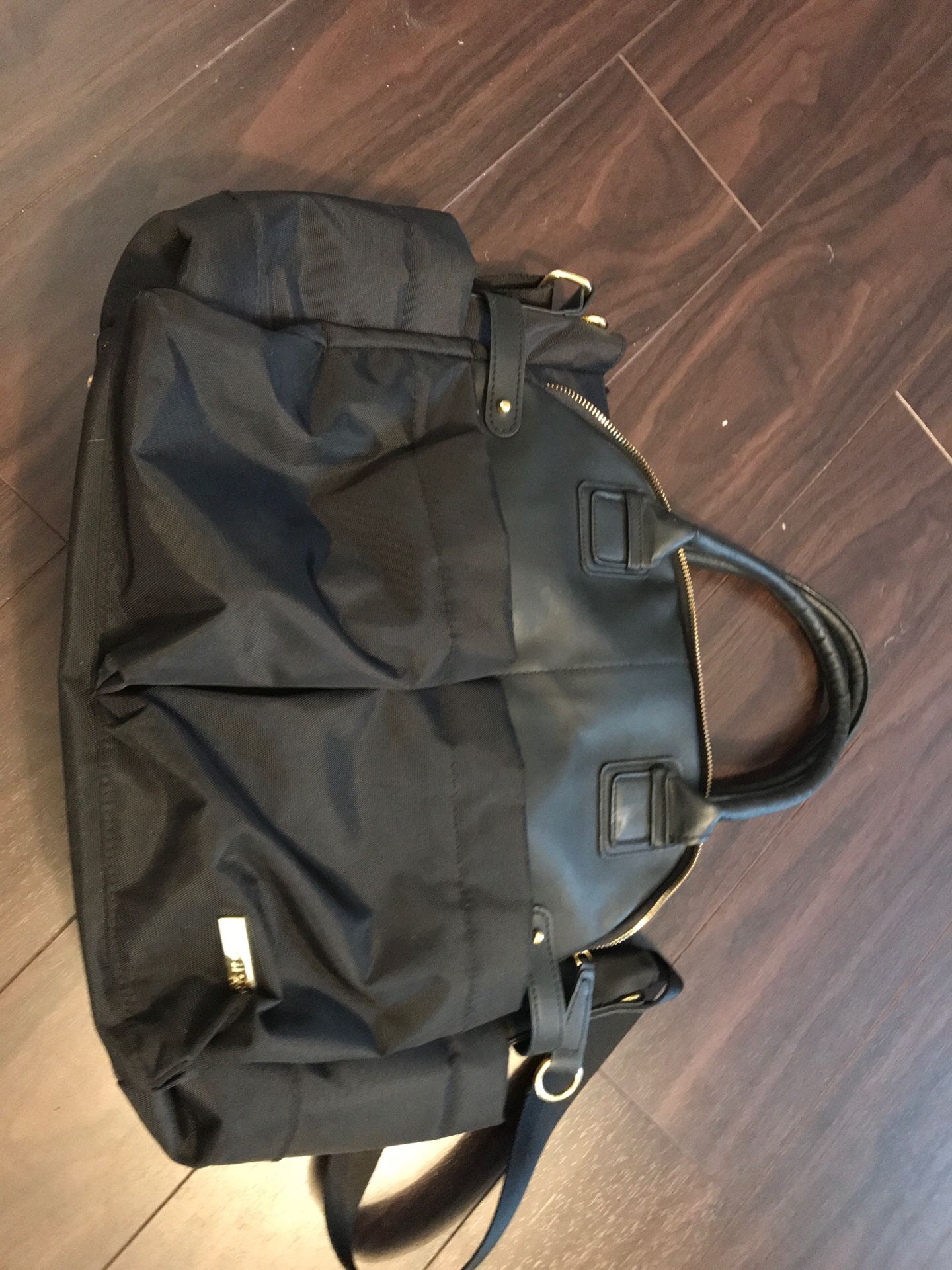 Skip hop black diaper bag GREAT CONDITION