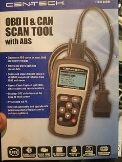 Obd II scanner and abs