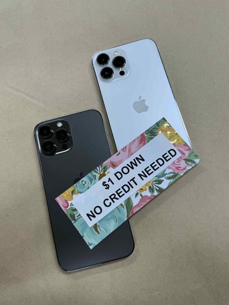 ๐งจ iPhone 13 Pro Max Clearance โ Limited Quantities, $1 Down!