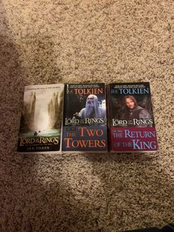 Lord of the Rings book trilogy