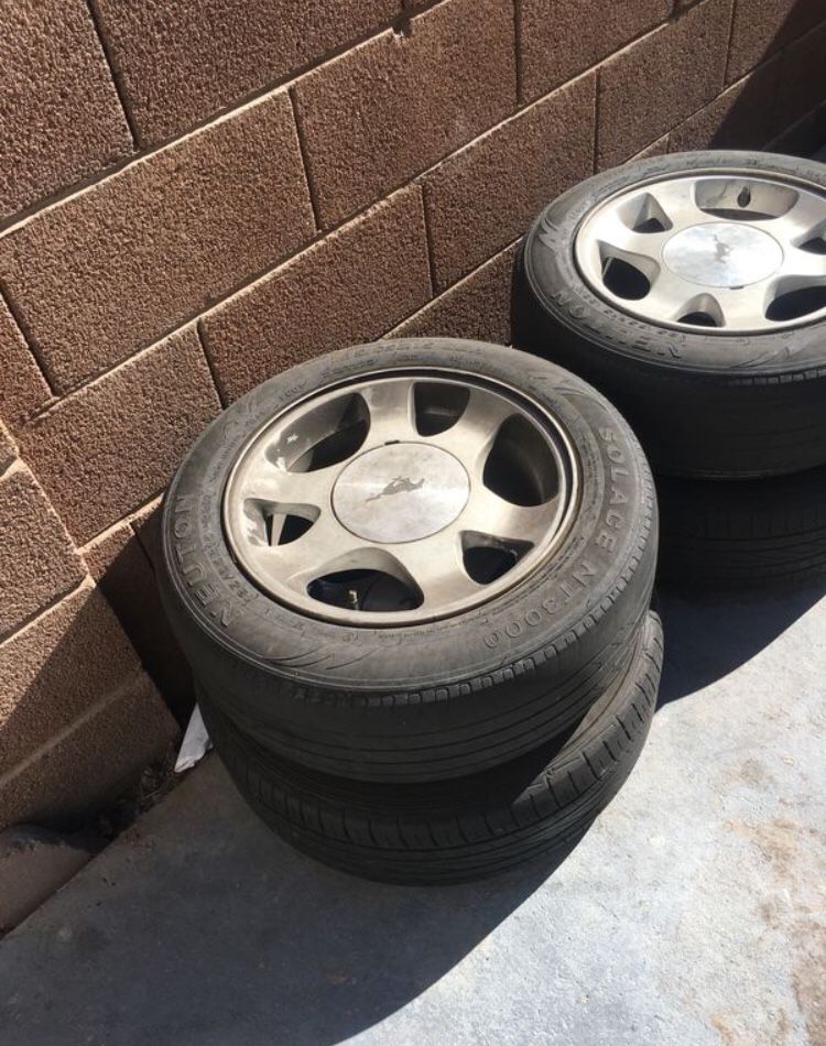 5x114.3 Mustang Wheels 185/65R15