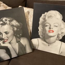 Marlin Monroe Canvas