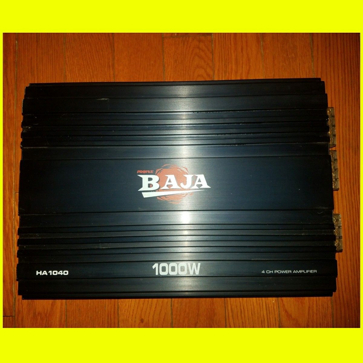 RARE PROFILE BAJA HA1040 1000 WATT 4 CHANNEL - CAR - AMPLIFIER