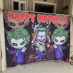 Joker Backdrop
