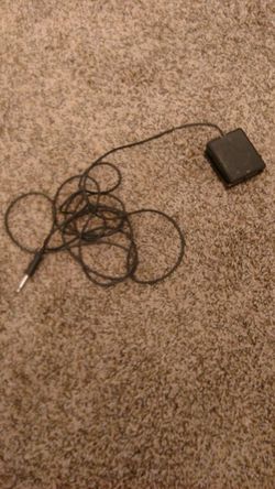 Foot pedal stop start