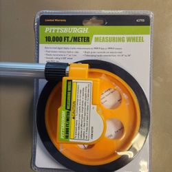PITTSBURGH 10,000 FT. DIGITAL MEASURING WHEEL, NEW