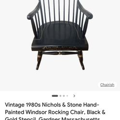 Nichols & Stone Vintage Adult Rocking Chair 