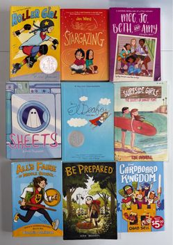 Kids graphic novel books (9)