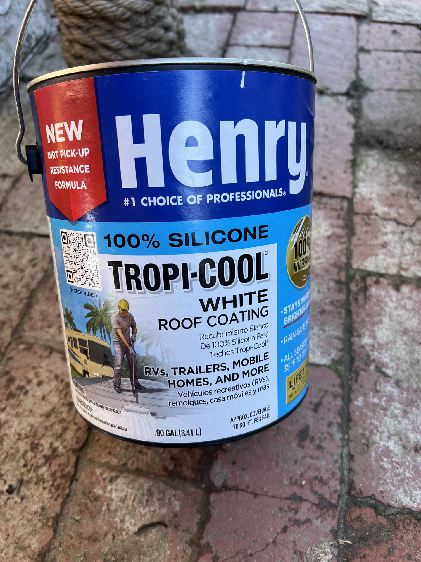 Henry 887 Roofing Silicone Sealant 1 Gallon