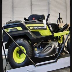 RYOBI 80V HP BRUSHLESS 42"LITHIUM ELECTRIC ZERO TURN RIDING MOWER NEW 
