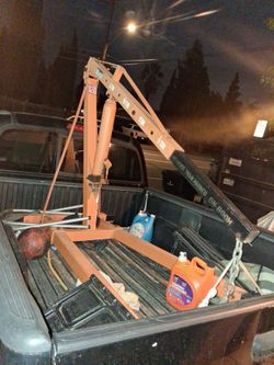 2 ton hydraulic engine/shop hoist
