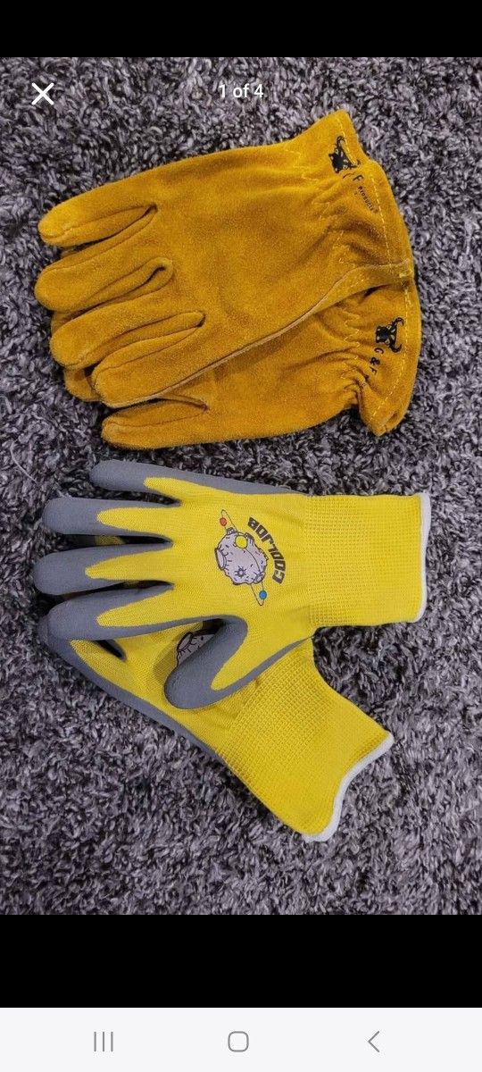 Kids Work + Garden Gloves