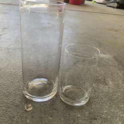 Clear Glass Vases