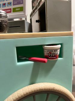 My Life As Sweet Treats Ice Cream & Boba Cart for 18-Inch Dolls